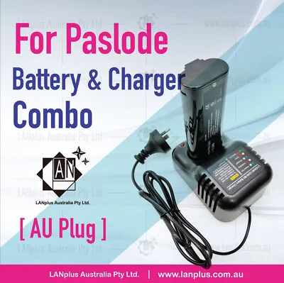 7.4V 2.5Ah Lithium Battery & Charger F Paslode 902654 CF325Li IM250A 902600 B205 • $32.99