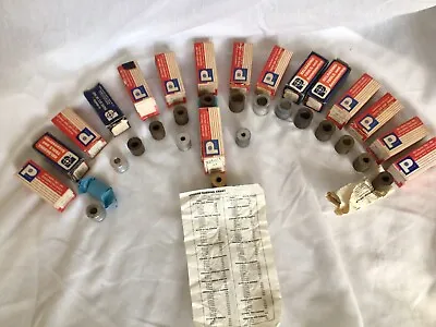 Vintage 60’s Pacific Reloading Powder/Shot Bushings 10 BRASS And 8 Alum (18) • $100