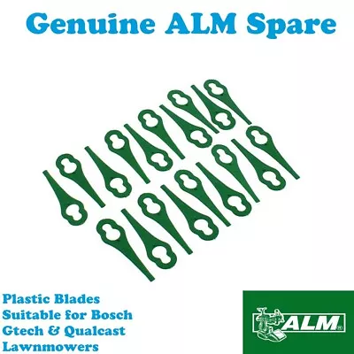 QUALCAST Easi-Lite 28 Lawnmower Plastic Blades PackK Of 20 ALM QT028 • £4.75