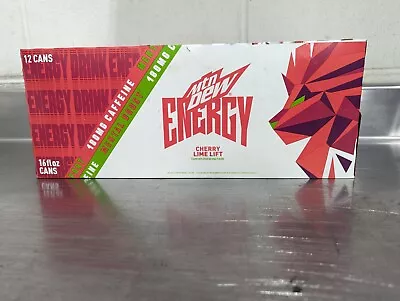 Mtn Dew Rise Energy Cherry Lime Lift. 12pk 16oz Cans. Collection • $100