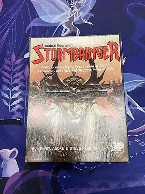 Michael Moorcock's STORMBRINGER Boxed Set Rpg Elric Chaosium • $209.99