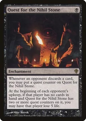 Quest For The Nihil Stone 1x MtG Worldwake SP/NM • $2.75