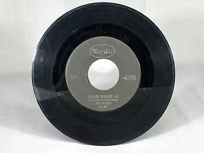 The Beatles Vee Jay VJ581 Please Please Me / From Me Black Label 45 Single 7  • $15