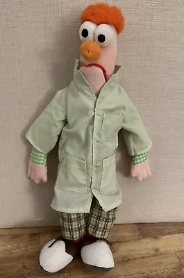 Authentic Disney Store Beaker 16” Plush Doll Muppets Lab Assistant Orange Hair • $80.50