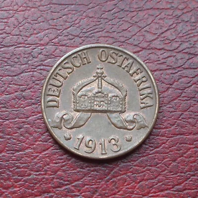 German East Africa 1913A Bronze Heller • £1