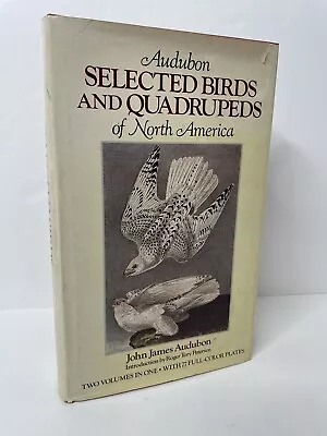 Audubon Selected Birds And Quadrupeds Of North America One Vol Edition 1978 RARE • $25