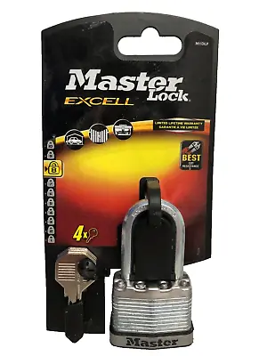 Master Lock Excell Laminated Padlock 45mm M1EURDLF M1DLF • £9.99