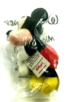 Mickey Mouse Mini Bean 4  Walt Disney World Vintage Kellogg's Cereal Premium • $6.79