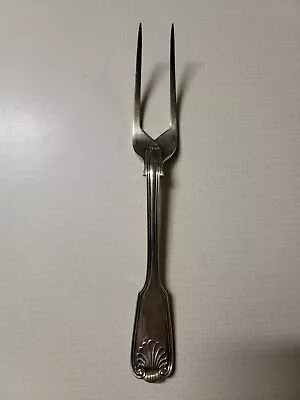 Meat Fork. Similar To Oneida Shell Pattern. Sturdy And Beautiful. • $9.99