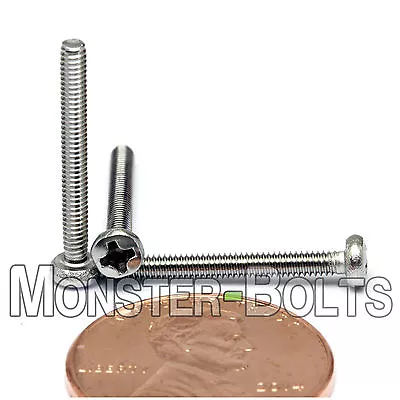 M2 X 18mm - Qty 10 - Stainless Steel Phillips Pan Head Machine Screws DIN 7985 A • $5.01