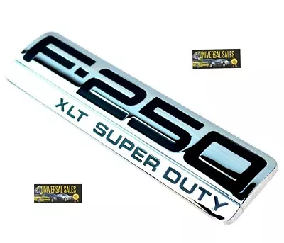 Ford F250 Xlt Super Duty Emblem Badge Fender Nameplate New Oem # 5c3z-16720-eb • $17.10