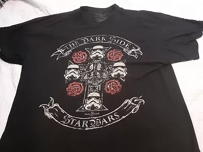 Vintage Star Wars Marc Ecko Appetite For Dark Side Vader 2XL Shirt GnR Cross • $29.99