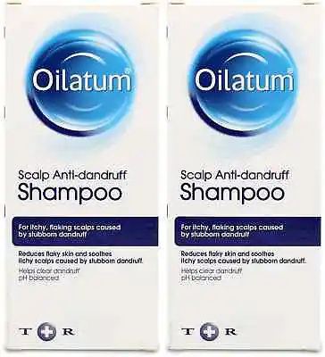Oilatum Scalp Anti-Dandruff Shampoo 100ml | MAX ONE PER ORDER |  X 2 • £23.99