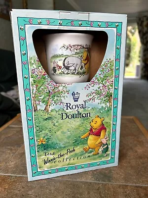 Royal Doulton  - Winnie The Pooh  - Baby Plate And Two Handled Mug • £0.99