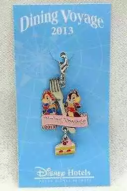 Keychain Mascot Character Chip Dale Original Charm Disney Dining Voyage 2013 Res • $45