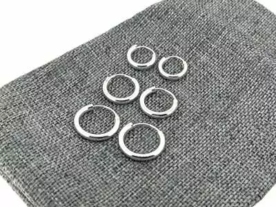 Small Hoops. 925 Sterling Silver Hoop Earrings. 10 Mm 13mm 18 Mm Hoop Earrings • $11.95