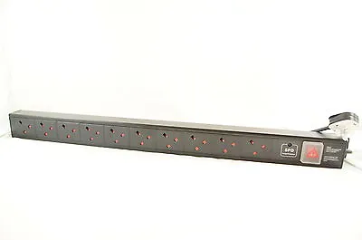 10 Way UK PDU 1.5U VERTICALLY Mounted In Data Cabinet See Our Shop For More • £24.75