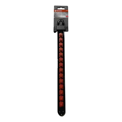 Crescent 1/4  Drive Magnetic Socket Rail 14 Clips Mountable Tool Holder CSR14 • $11.80