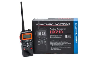 Standard Horizon HX210E VHF Handheld | Transceiver | Marine | HX210 | Radios | • £114.99