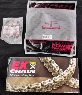 Jt Sprocket Set And Ek Sro O-ring Chain Kit - Honda Trx450r 06-09 Trx450er 06-14 • $75.95