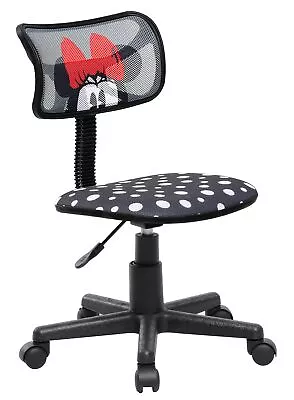 Idea Nuova Minnie Mouse Swivel Mesh Rolling Desk Chair • $124.99