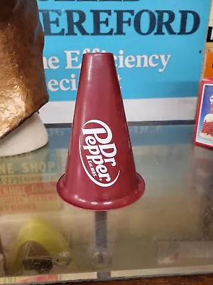 Vintage Dr Pepper Plastic Megaphone Advertising  • $20