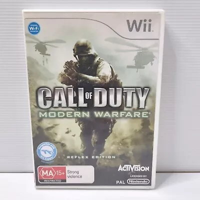 Call Of Duty Modern Warfare Wii Game PAL • $9.90