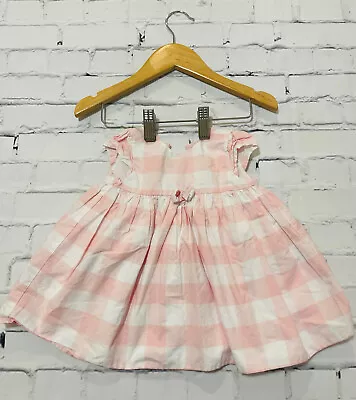 Baby Girls 0-3 Months Clothes Dresses Cute Check Dress *We Combine Shipping * • £3.99