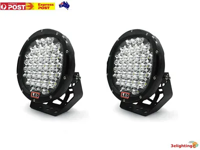 2PCS 9inch LED Driving Lights OSRAM Spot Black Round Offroad Truck SUV Headlight • $94.99