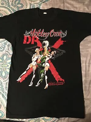 Vintage Motley Crue Dr Feelgood Tour T-shirt Lg • $125