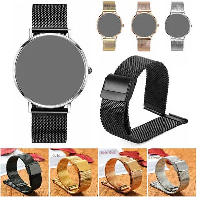 Luxury Stainless Steel Business Watch Band Strap Bracelet For LG W100 W110 W150 • $16.60