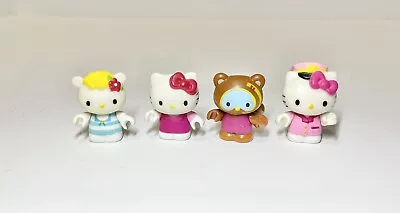 Hello Kitty Figures Lot Mega Bloks Mini Toy Splash & Swim Water Train Conductor • $8.97