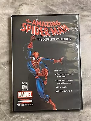 £138.60 • Buy The Amazing Spider-Man DVD Rom - The Complete Collection PC/Mac Over 560 Issues