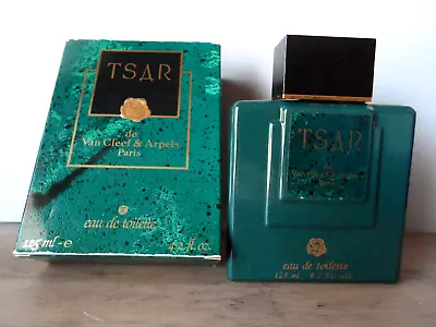 Tsar Van Cleef Arpels EDT Splash 4.2 Oz / 125 Ml New Worn Box Vintage Original • $349