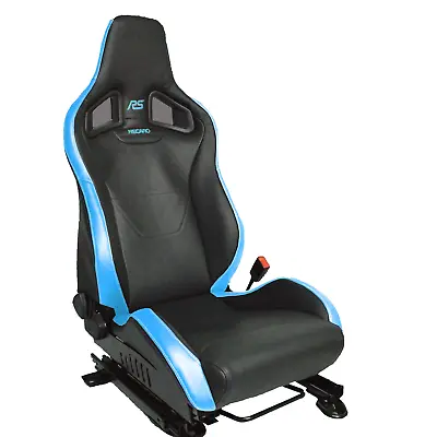 Focus RS MK2 MK3 Recaro Sportster CS Tailored Black Nitrous & Blue Seat Covers • $622.30