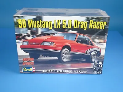 Revell 1990 Ford Mustang LX 5.0 Drag Racer 1:25 Scale Model  4195 SEALED  L2 • $26.99