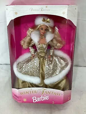 1995 Mattel Barbie Winter Fantasy Series Doll NEW Boxed Sealed FREESHIP • $34.89