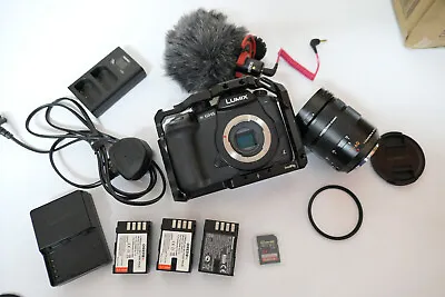Panasonic Lumix DC-GH5 Digital 4K Camera + 12-60 LEICA 2.8 + RODE MIC + GIMBAL • £1025