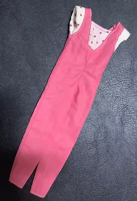 Vintage Barbie Mattel 1984 Fashion Fun - # 7906 Pink Jumpsuit Overalls • $22.50