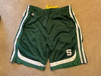 Colosseum Michigan State Basketball Tie Shorts Mens Large Msu Spartans • $9.99