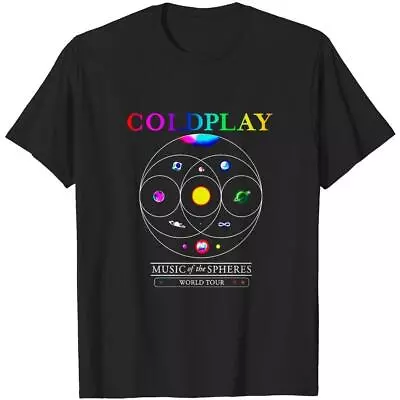 Music Of The Spheres Coldplay Tour 2023 T-Shirt Gift For Fans • $25.99