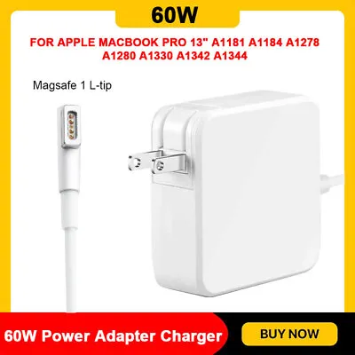 60W AC Power Adapter Charger For Apple Macbook Pro 11  13  A1278 2009-2012 L-tip • $10.49