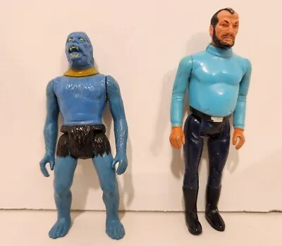 1979 Mattel Vintage Flash Gordon Beastman & Dr Zarkov Action Figure Lot • $59.95
