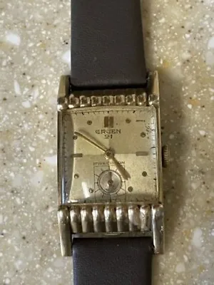 Vintage Art Deco Gruen Curvex Wristwatch • $150