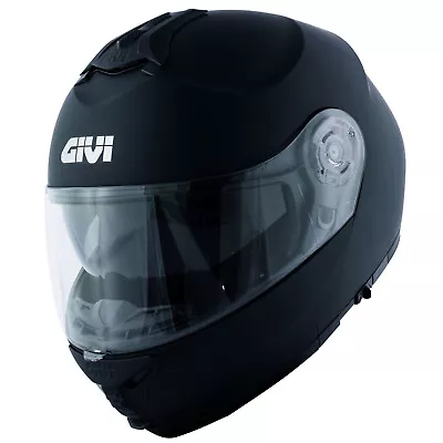 Helmet Modular Motorcycle GIVI HX20 Matte Black Size M X20 Casque • $269.23