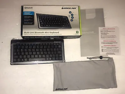 Iogear Gkb601b Bluetooth Multi Link Keyboard Multilink Tested Working In Box • $14.99