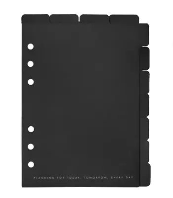 Kikki.K Planner TAB Divider Set B6 Size - Set Of 2 Dividers Plus Stickers • $16.50