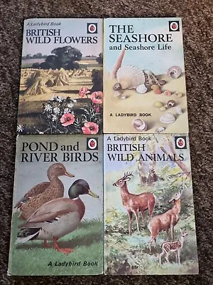 Vintage Ladybird Books Nature Series 536 4 Matt Books Good Condition K2 • £19.95
