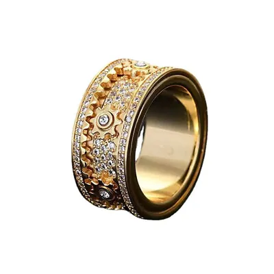 Streetwear Gear Copper White Gold Plating Ring • $30