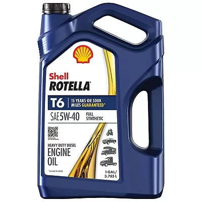 NEWT6 Full Synthetic 5W-40 Diesel Engine Oil 1 GallonUSA • $20.50